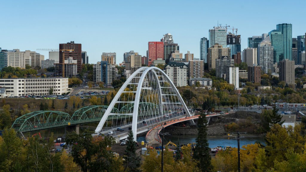 Cityscape of Edmonton, Alberta